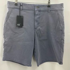 Paige Thompson riverside morning Shorts in Vintage Blue Purple Mens size 36